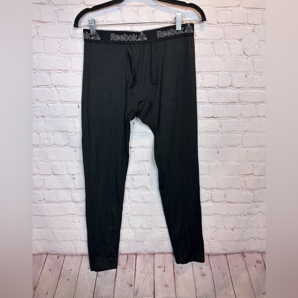 REEBOK‎ Performance workout gym crossfit running tights, sz L, GUC - Picture 1 of 3